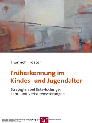 cover image of Früherkennung im Kindes- und Jugendalter